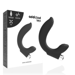 Dobíjecí prostatický vibrátor Model 7 - Černý