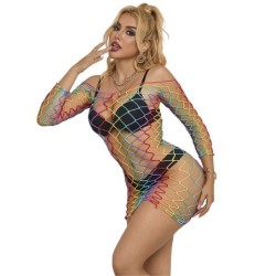 952426 Netjurk Lange Mouw Regenboog One Size