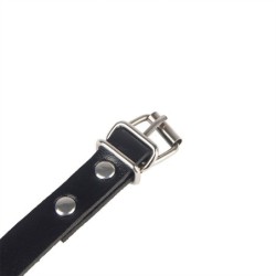 953690 Esposas Con Cinturón Bondage Negro Talla Única