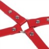 953706 Algemas Com Cinto Bondage Vermelho Tamanho Único