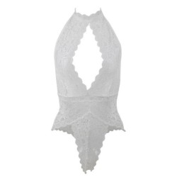 953867 Mežģīņu Bodijs Balts L/Xl