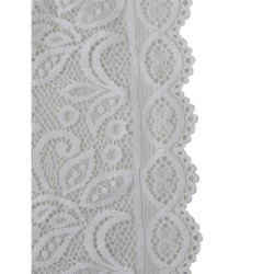 953867 Kroppsstrumpa i spets, vit, L/Xl