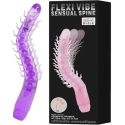 Flexi Vibe Sensual Spine Dildo Vibrant Lila 23.5 Cm