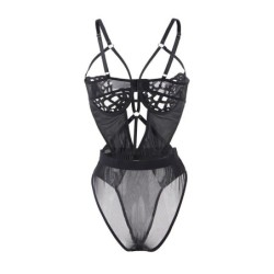 954055 Body Szexi Fekete Csipke S/M