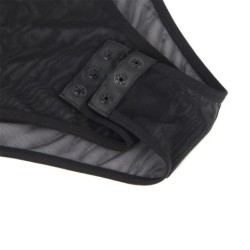 954055 Body Sexy De Dantelă Neagră S/M