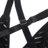 954147 Body Z Pasem Do Pończoch Czarne S/M