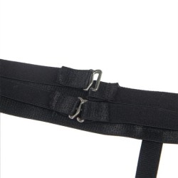 954154 Body Med Strømpebånd Sort L/Xl