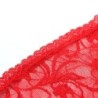 954208 Babydoll De Encaje Con Tirantes Ajustables Rojo S/M