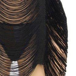 954239 Suknelė Su Juostelėmis + Stringai Juoda L/Xl