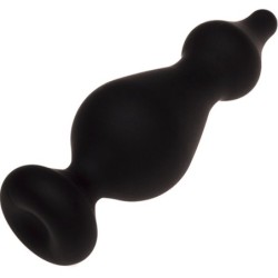 Amuse Plug Anal Silicone Preto Tamanho L