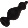 Plug Anal Amusant Silicone Noir Taille L