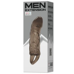 Funda Extensora Pene Con Strap Para Testiculos Negro 13.5 Cm