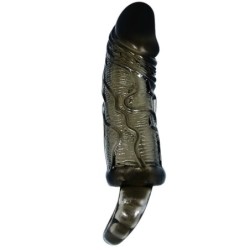 Funda Extensora Penil Amb Strap Per Testicles Negre 13.5 Cm