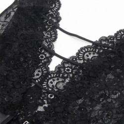 954390 Reizwäsche mit Strapsen Schwarz L/Xl