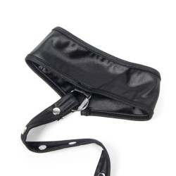 954406 Vestit Bondage De Cuir Negre S/M