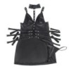 954413 Kropps Bondage I Svart Läder L/Xl