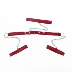 954420 Bondage Jurk Van Zwart Kant S/M