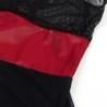 954437 Bondage šaty z čipky, čierne L/Xl