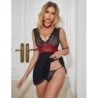 954437 Bondage šaty z čipky, čierne L/Xl