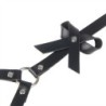Seleharness Talje Og Ben Læder Sort One Size
