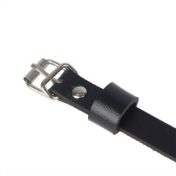 Diržas Juosmens Ir Kojų Odinis Juodas Universalus Dydis