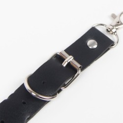 Harnais Ceinture et Jarretière Détail Anneaux et Chaîne Taille Unique