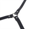 Harnais De Corps Cuir Noir Taille Unique