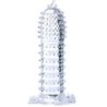 Penisfodral med Stimulerande Prickar Transparent 14 Cm