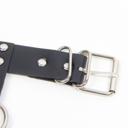 Arnés, sostenidor i collar amb cadenes talla única