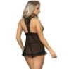 Avatud Babydoll Must L/Xl