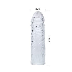 Custodia Trasparente Per Pene In Silicone 13 Cm