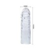 Custodia Trasparente Per Pene In Silicone 13 Cm