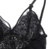 Mustast pitsist reguleeritavate rihmadega Babydoll L/Xl
