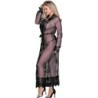 Babydoll Floreale Design Maniche Lunghe L/Xl