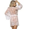 Babydoll Mangas Acampanadas Encaje Blanco L/Xl
