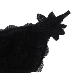 Babydoll tiulio audinys su nėrinių ir gėlių detalėmis, juodas, L/Xl