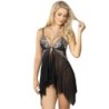Babydoll Tyl Krajka na Prsou L/Xl