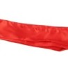 Bata Tela Transparente Detalle Encaje Rojo L/Xl