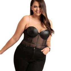Body Stropper Kæde Sort L/Xl