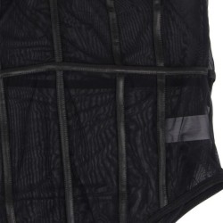 Body Ramiączka Łańcuch Czarny S/M