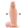 Piepūšamais Dildo Piepūšams Reālistisks Ar Piesūcekni 15 Cm