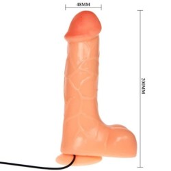 Orädd Kejsare Realistisk Vibrator Dildo 20 Cm