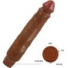 Jack Realistisk Vibrator 26 Cm Mulatt