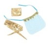Set de llenceria India Style blau L/Xl