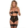 Set Beha En String Met Jarretel S/M