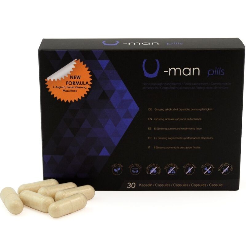 U-Man Augmentation Taille Pénis Et Puissance Sexuelle - 30 Capsules