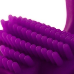 Bullet Lastic Ring Vibrējošs Gredzens Violeta
