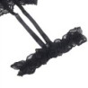 Teddy Com Liga Detalhe Rendas E Tiras Preto S/M