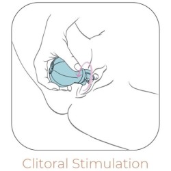 Caress Kliitori Stimulaator Sinine