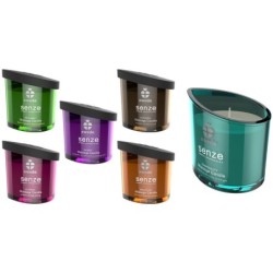 Senze Arousing Massagekerze - Zitrone, Pfeffer, Eukalyptus